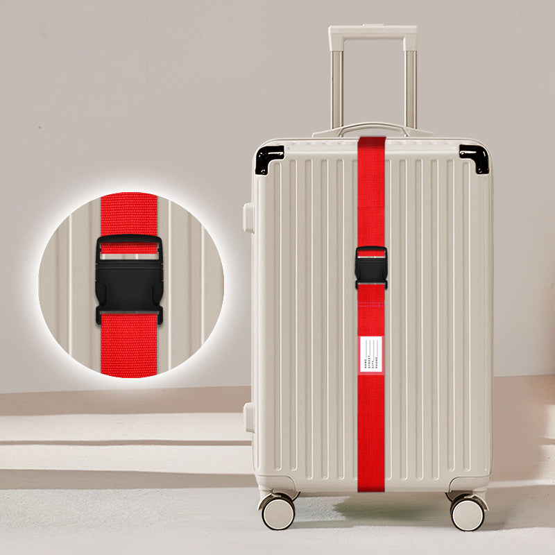 Adjustable Luggage Strap with Quick-Release Buckle