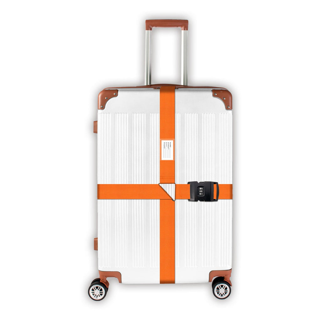 Adjustable Luggage Strap with Quick-Release Buckle