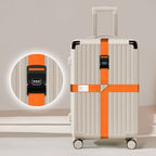 Adjustable Luggage Strap with Quick-Release Buckle