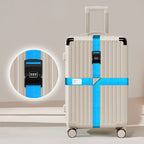 Adjustable Luggage Strap with Quick-Release Buckle
