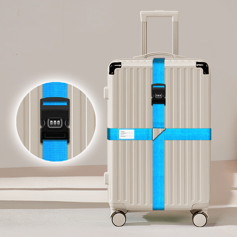Adjustable Luggage Strap with Quick-Release Buckle