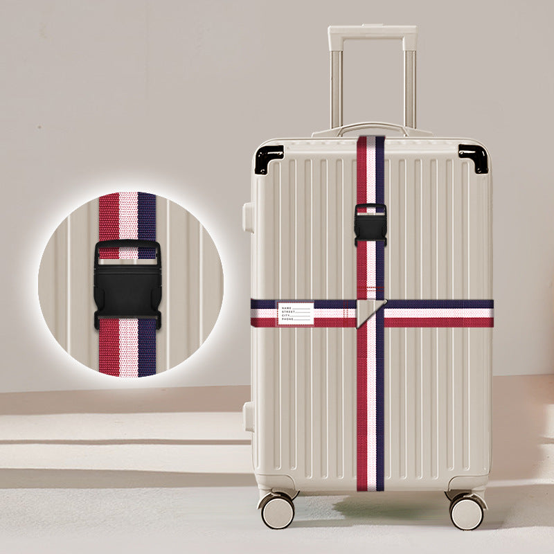 Adjustable Luggage Strap with Quick-Release Buckle