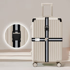 Adjustable Luggage Strap with Quick-Release Buckle