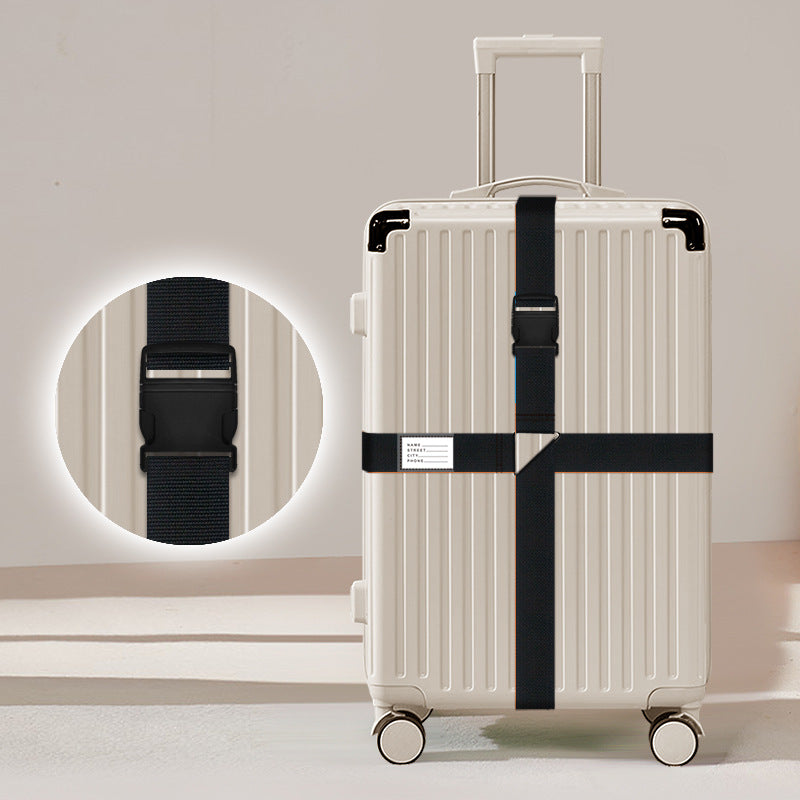 Adjustable Luggage Strap with Quick-Release Buckle