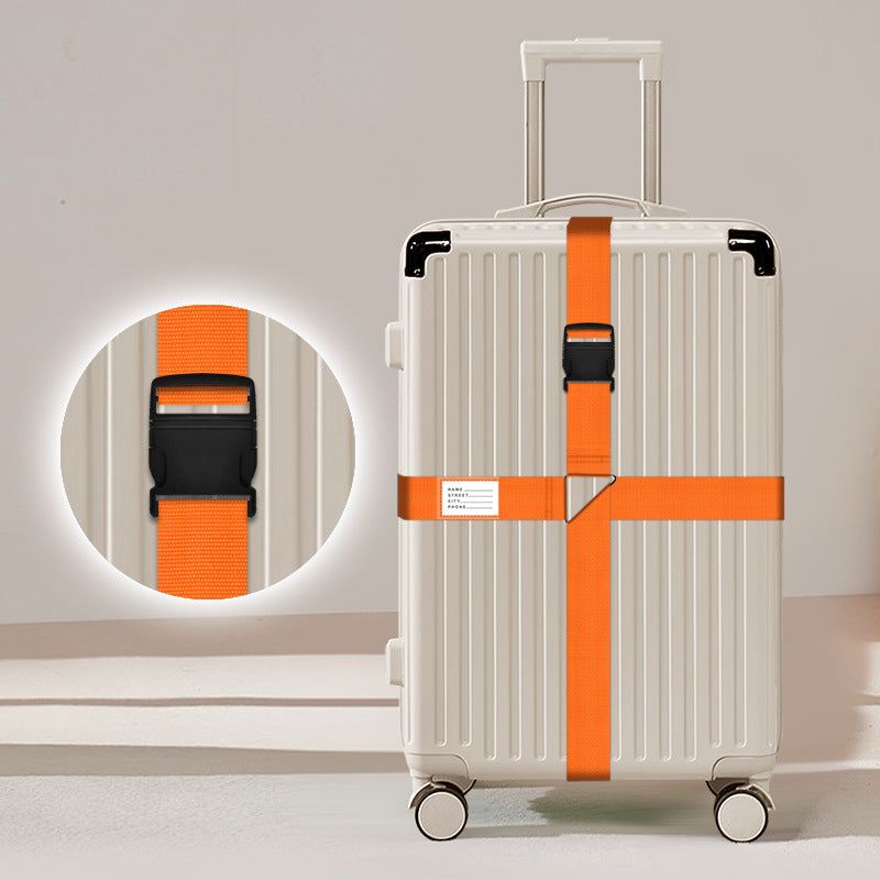 Adjustable Luggage Strap with Quick-Release Buckle