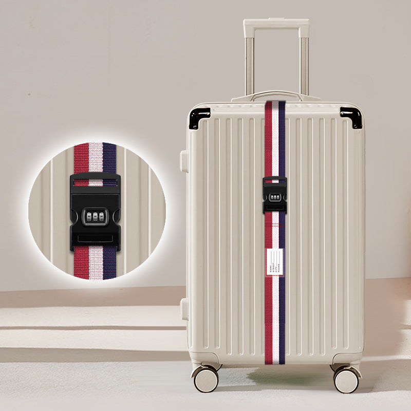 Adjustable Luggage Strap with Quick-Release Buckle