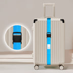 Adjustable Luggage Strap with Quick-Release Buckle