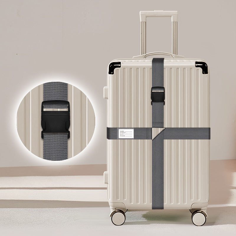 Adjustable Luggage Strap with Quick-Release Buckle