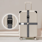 Adjustable Luggage Strap with Quick-Release Buckle