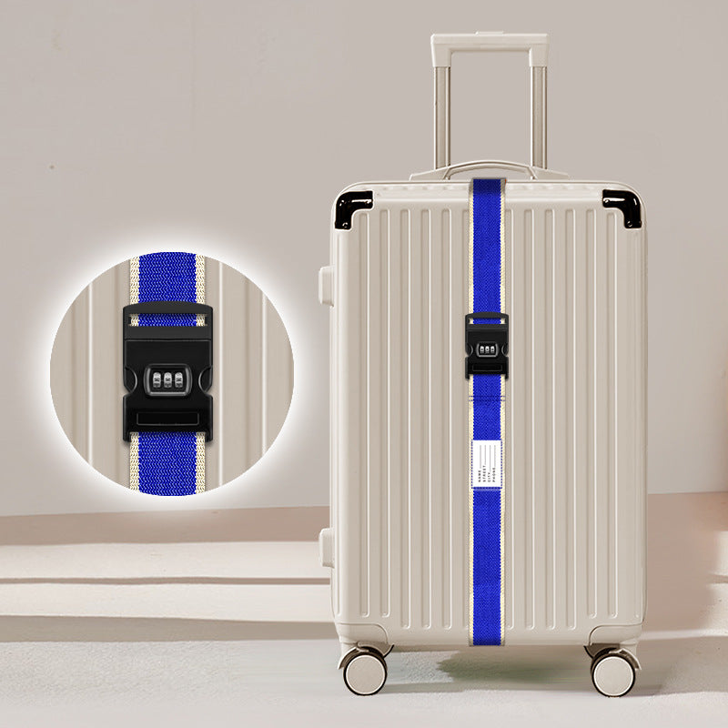Adjustable Luggage Strap with Quick-Release Buckle