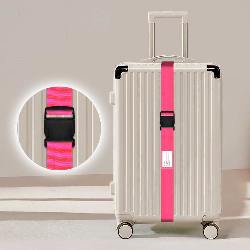 Adjustable Luggage Strap with Quick-Release Buckle