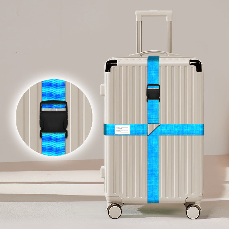 Adjustable Luggage Strap with Quick-Release Buckle