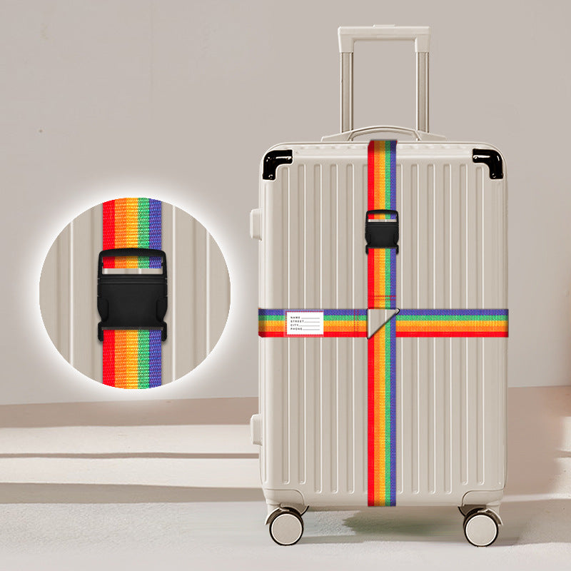 Adjustable Luggage Strap with Quick-Release Buckle
