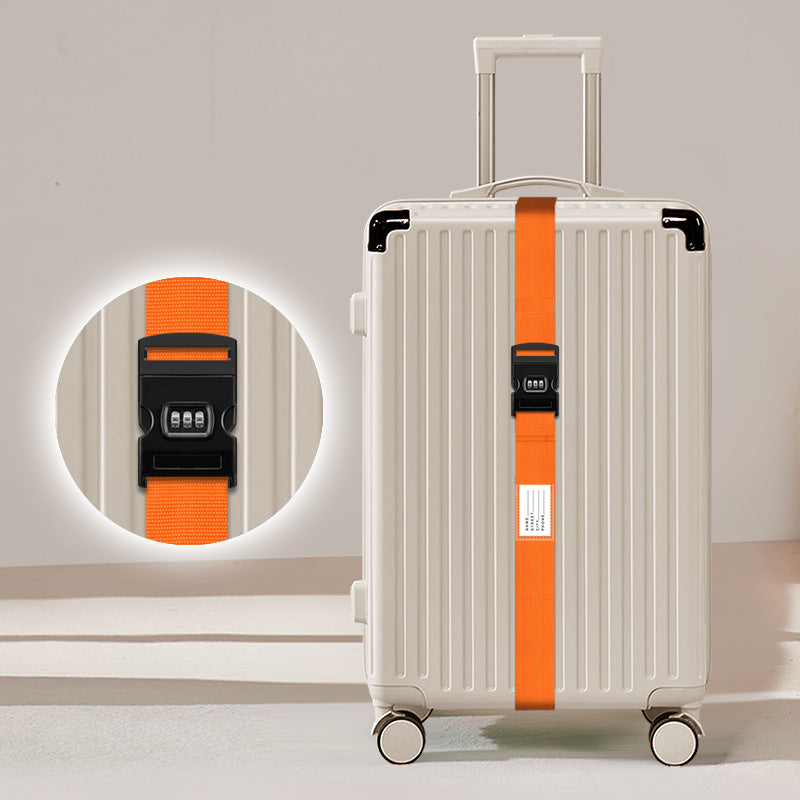 Adjustable Luggage Strap with Quick-Release Buckle