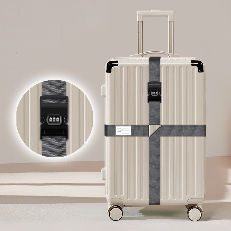 Adjustable Luggage Strap with Quick-Release Buckle