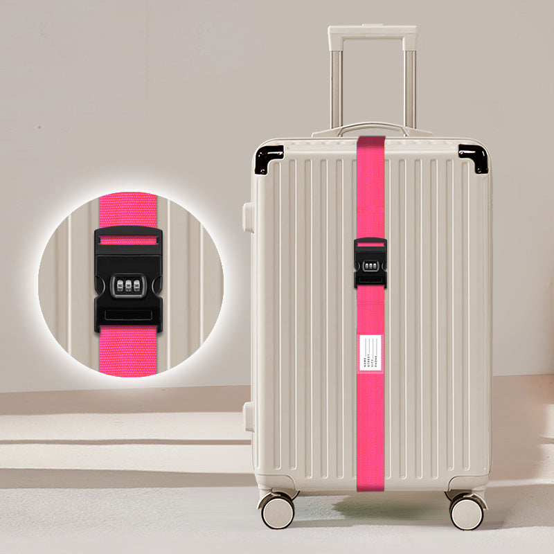 Adjustable Luggage Strap with Quick-Release Buckle
