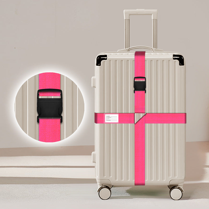 Adjustable Luggage Strap with Quick-Release Buckle
