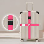Adjustable Luggage Strap with Quick-Release Buckle
