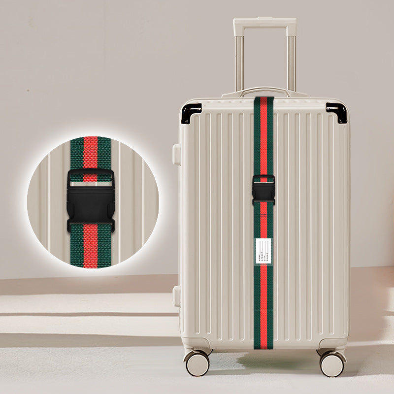 Adjustable Luggage Strap with Quick-Release Buckle