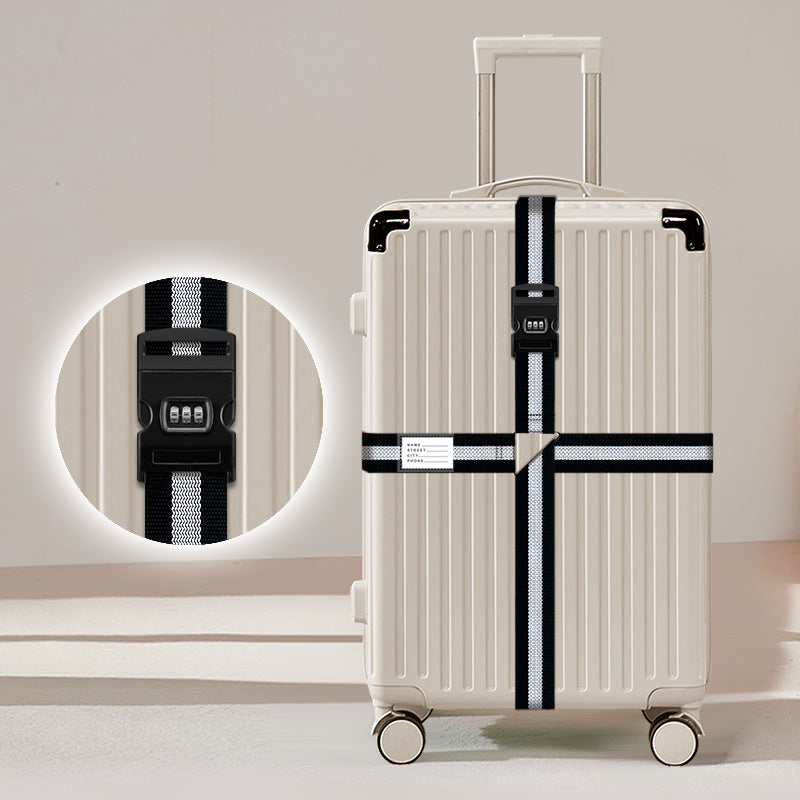 Adjustable Luggage Strap with Quick-Release Buckle