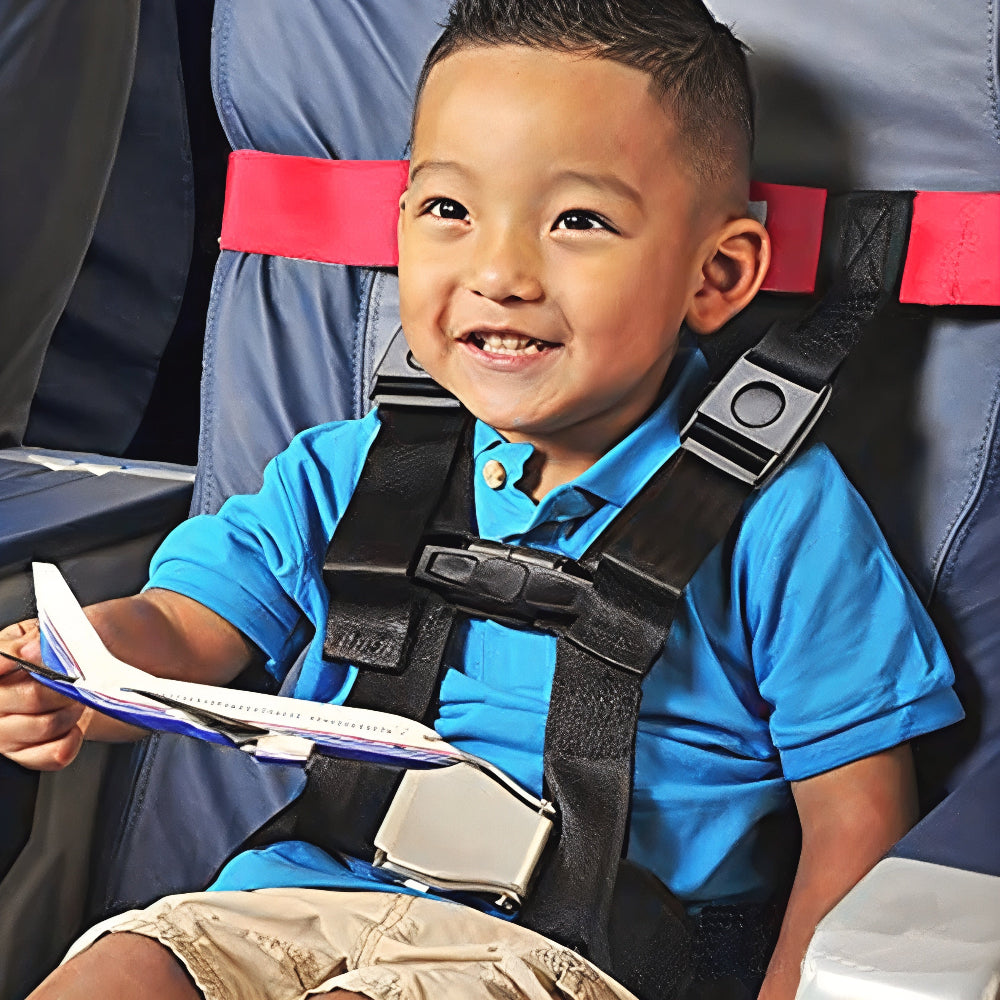 Adjustable Polyester Child Airplane Travel Seat Belt Harness