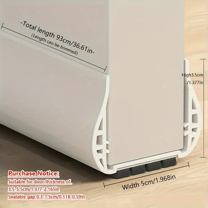 Adjustable Polyester Door Draft Stopper, 92–99 cm