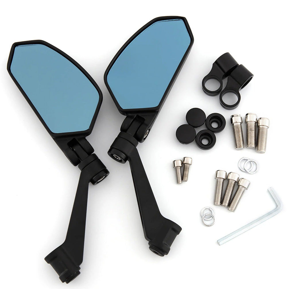 Adjustable Rearview Motorcycle Mirrors