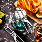Adjustable Stainless Steel Lid Opener, 20 × 3 cm