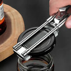 Adjustable Stainless Steel Lid Opener, 20 × 3 cm