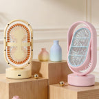Adjustable-Tilt Table Fan for Desk, Bedroom and Living Room
