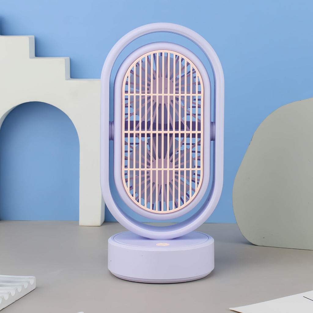 Adjustable-Tilt Table Fan for Desk, Bedroom and Living Room