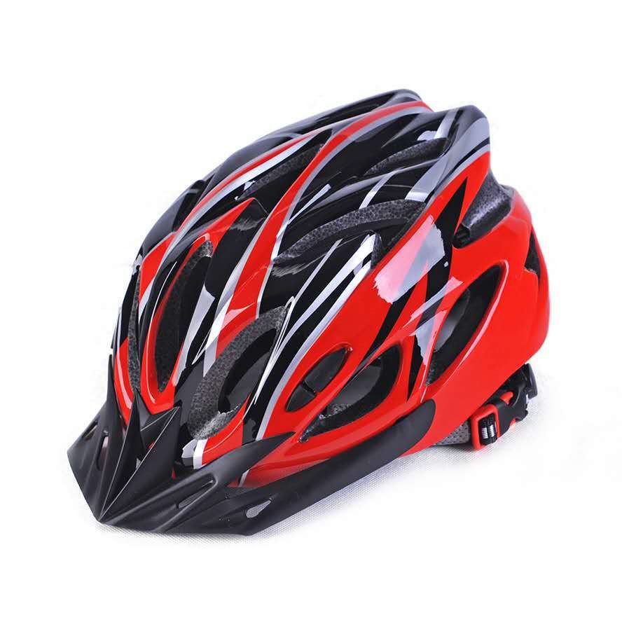 Aerodynamic Vented Cycling Helmet with Adjustable Dial Fit