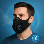 Face Mask Breathable Neoprene Anti Pollution - 5-Layer PM2.5 Filter, Reusable