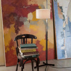 Agnor Black Floor Lamp-Welvere