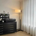 Agnor Black Floor Lamp-Welvere