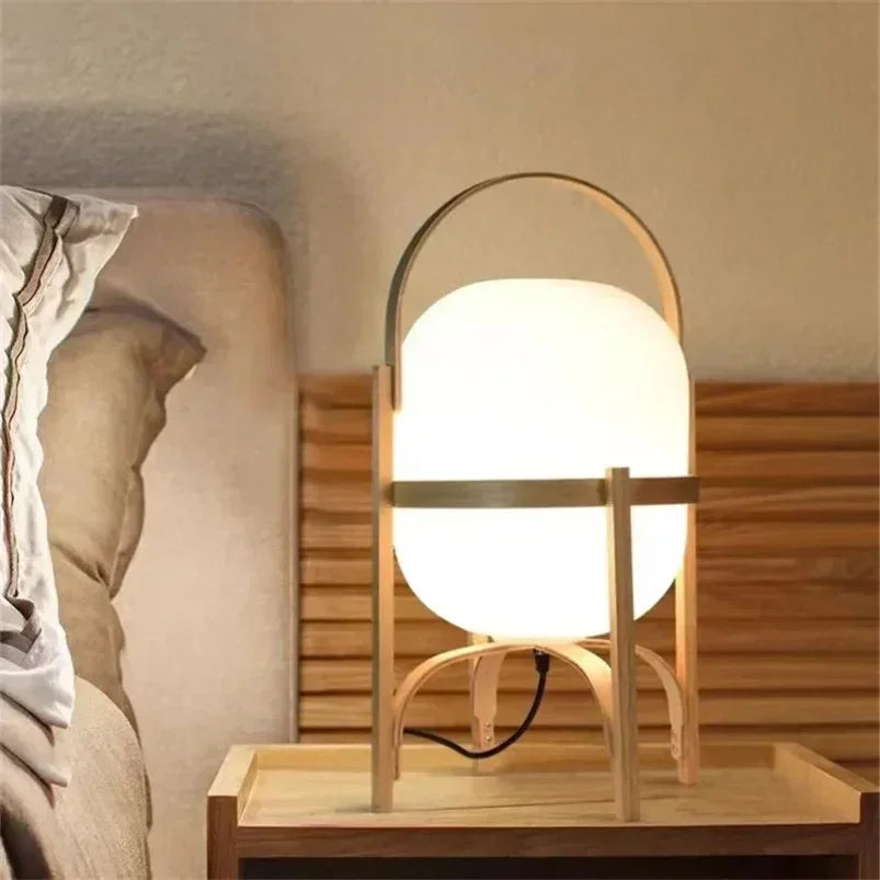 Agnor De Madera Table Lamp-Welvere