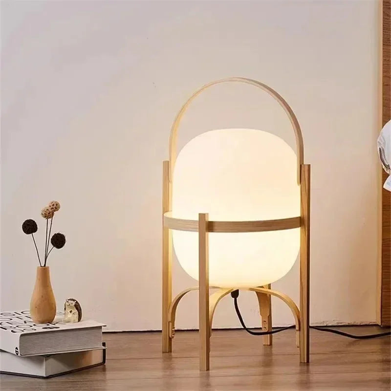 Agnor De Madera Table Lamp-Welvere