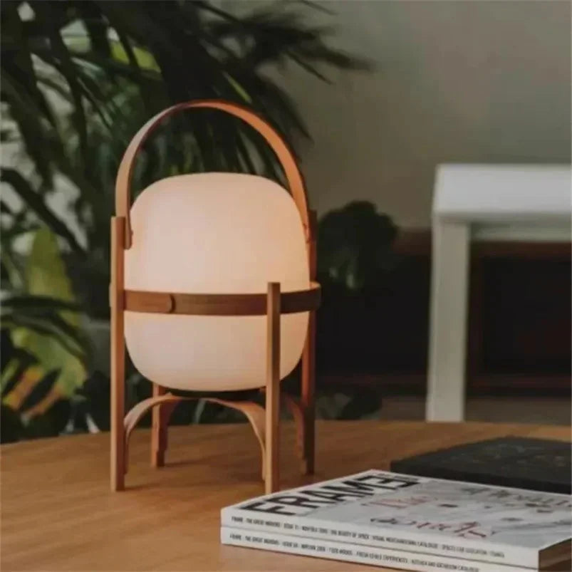Agnor De Madera Table Lamp-Welvere