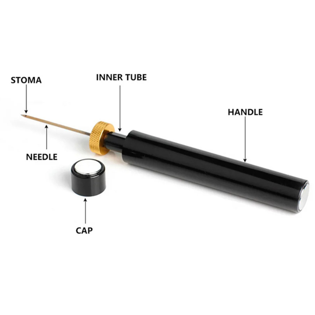 Air Pressure Wine Opener, Stainless Steel, Ergonomic Design