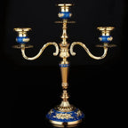 Alloy Candelabra with Adjustable Arms, 3 or 5 Arms