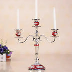 Alloy Candelabra with Adjustable Arms, 3 or 5 Arms