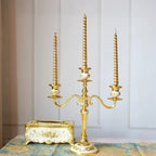Alloy Candelabra with Adjustable Arms, 3 or 5 Arms