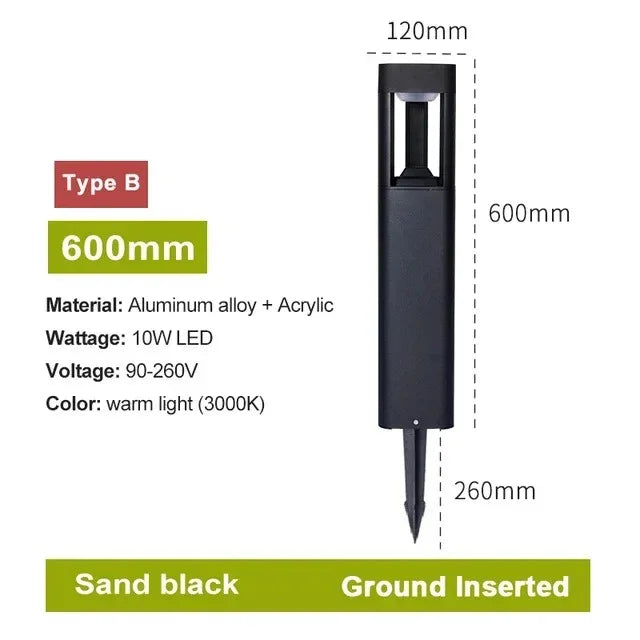 Amina LED Bollard Light-Welvere