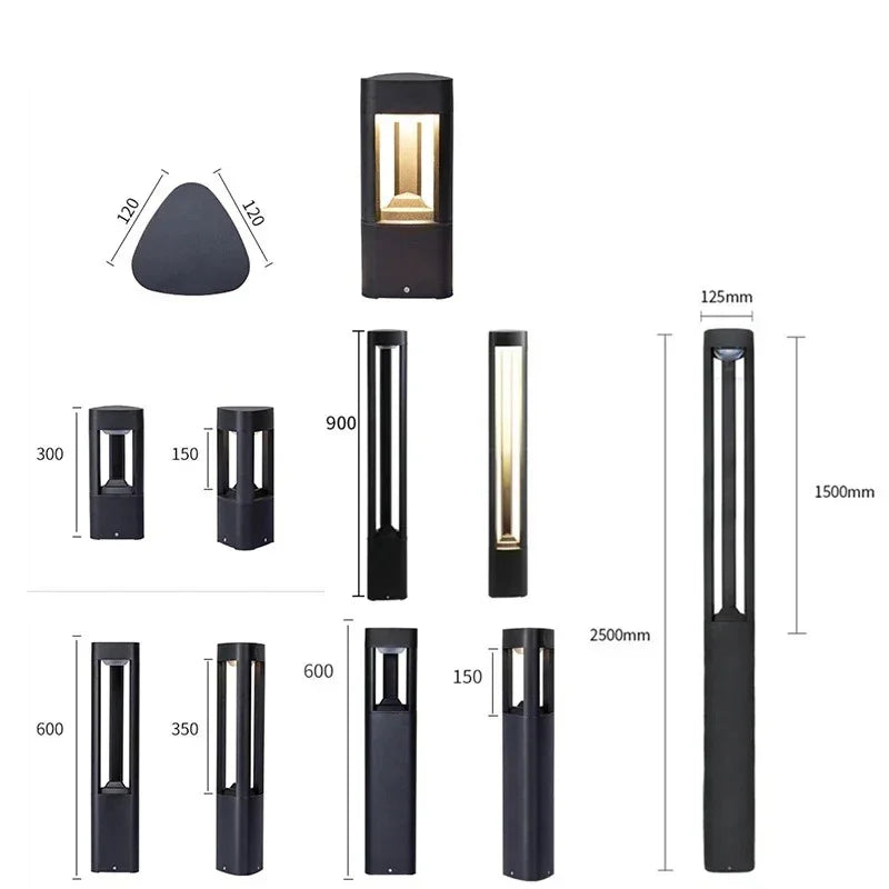 Amina LED Bollard Light-Welvere