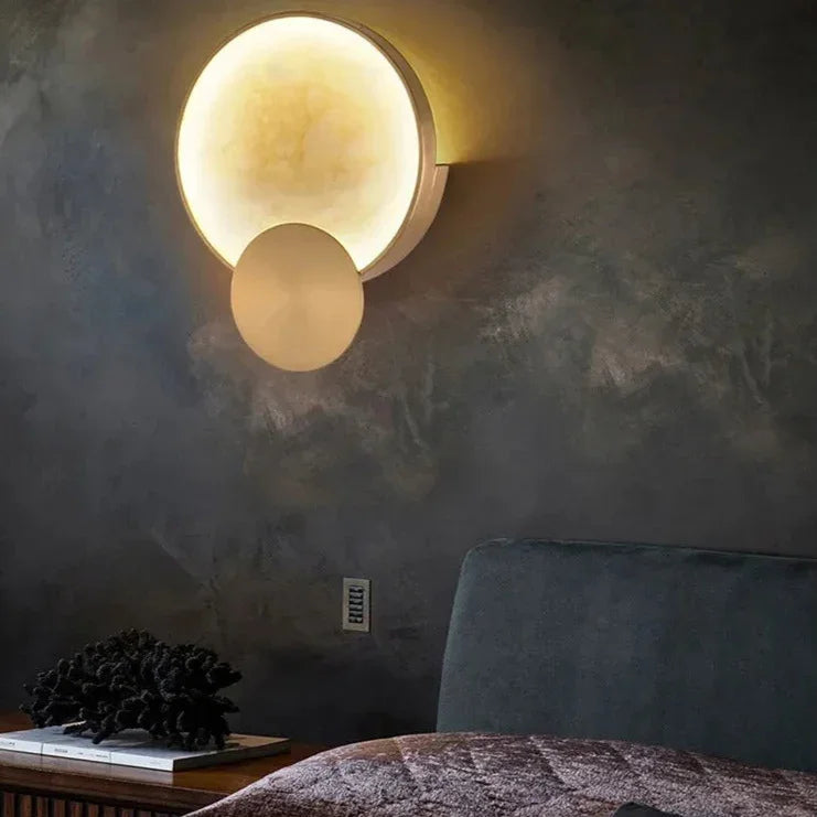 Amisse Alabaster Livine Lamp-Welvere
