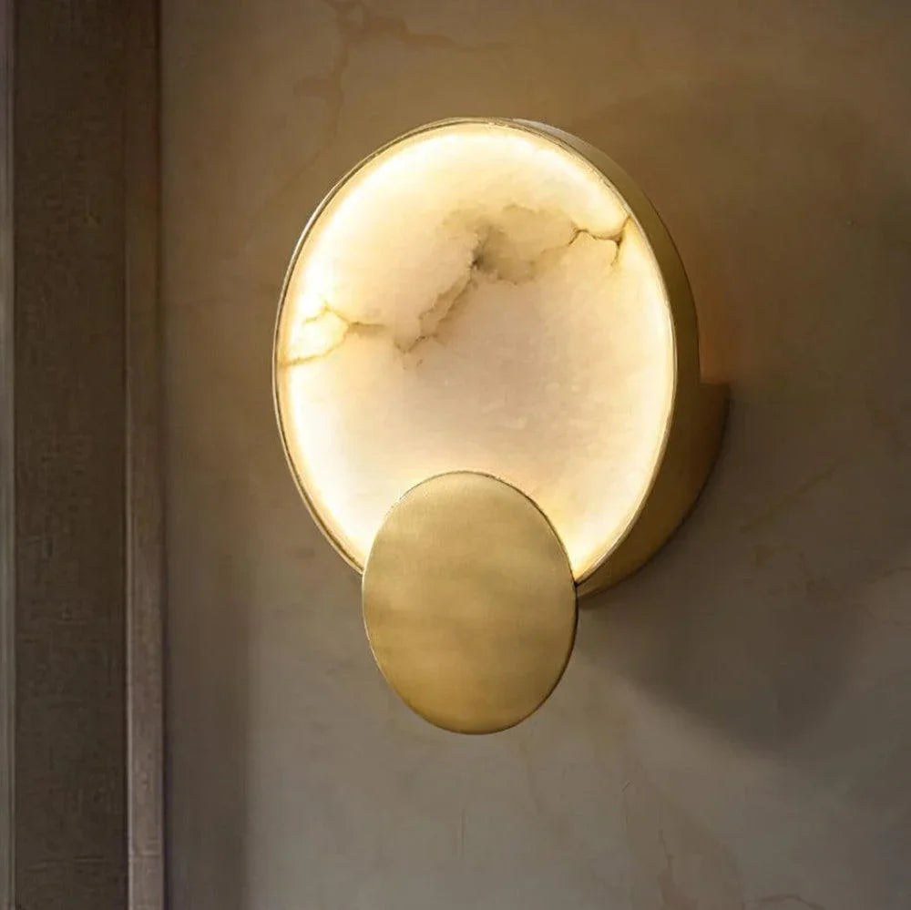 Amisse Alabaster Livine Lamp-Welvere