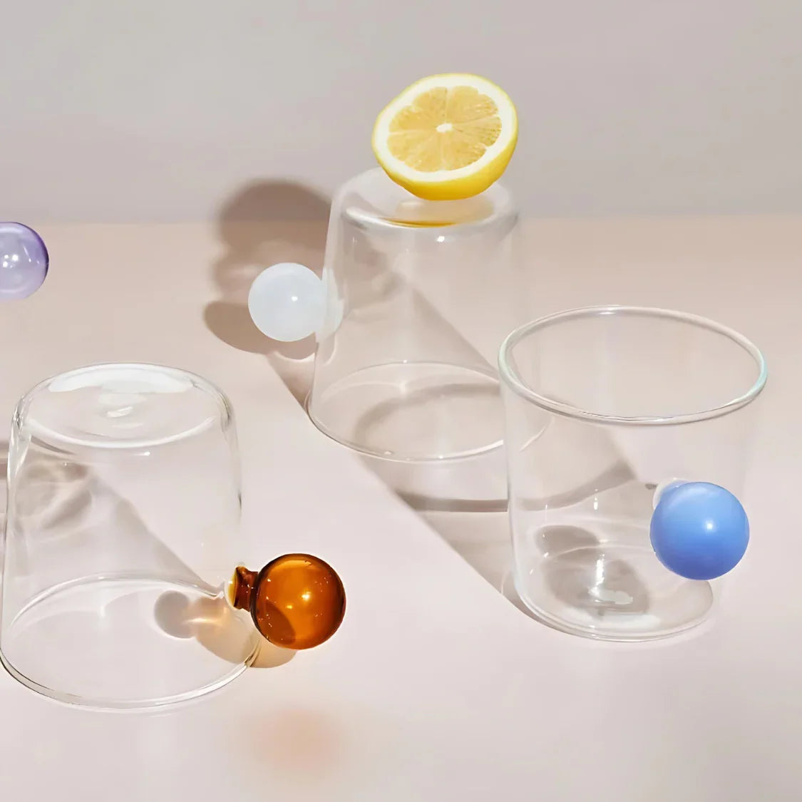 Amus Drinking Glass Set - 6 pieces set-Welvere