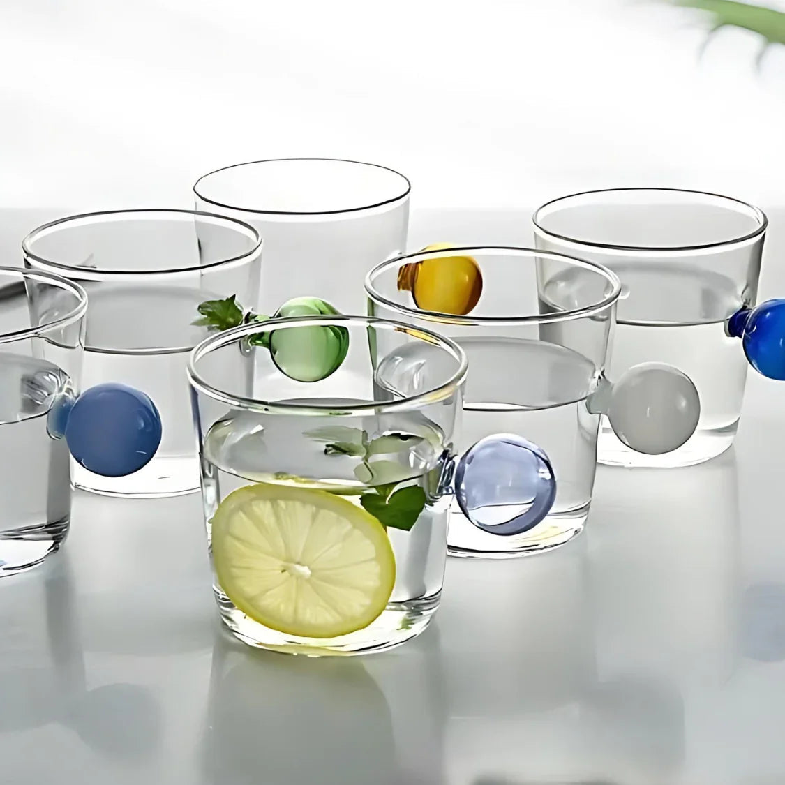 Amus Drinking Glass Set - 6 pieces set-Welvere