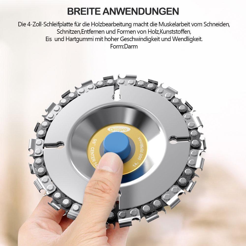 Angle Grinder Chain Disc for Wood Carving, 4 or 5 inches