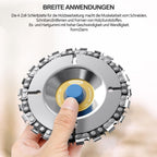 Angle Grinder Chain Disc for Wood Carving, 4 or 5 inches